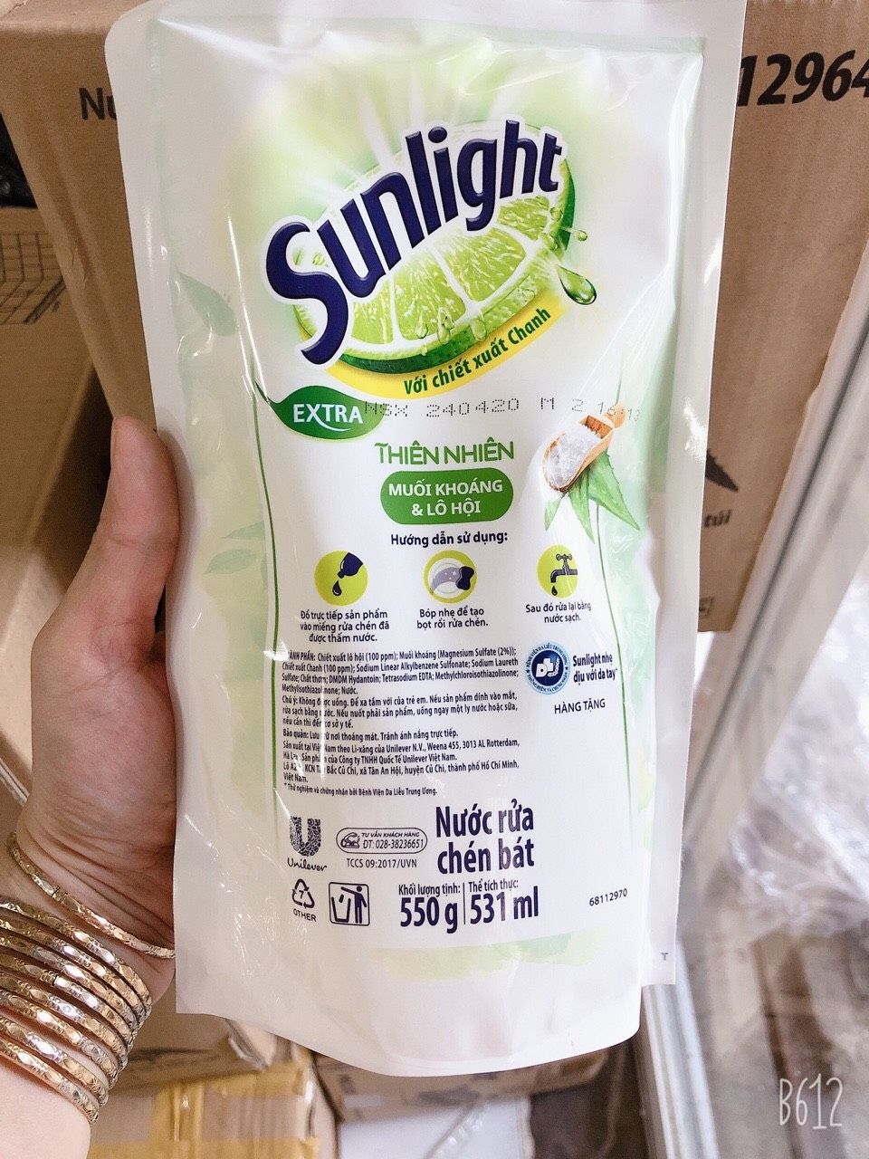 NƯỚC RỬA CHÉN SUNLIGHT - Bán Từ 5 Bịch